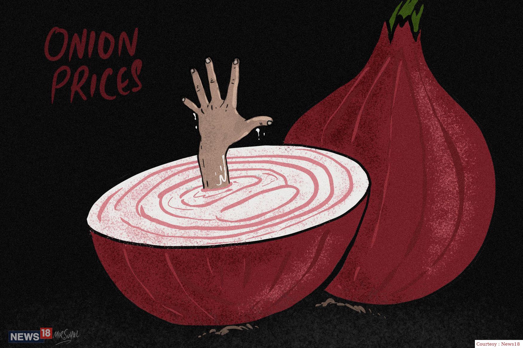 Government clarification on demonstration against 40% duty on onion exports, steps taken
