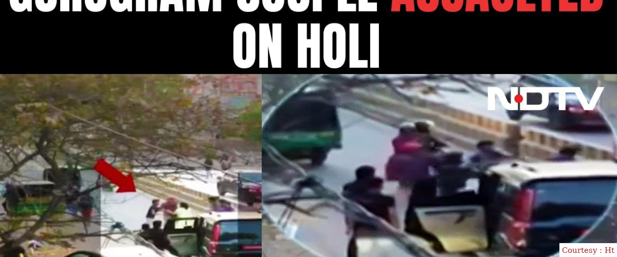 Gurugram Couple Assaulted by Group of Men During Holi Celebrations