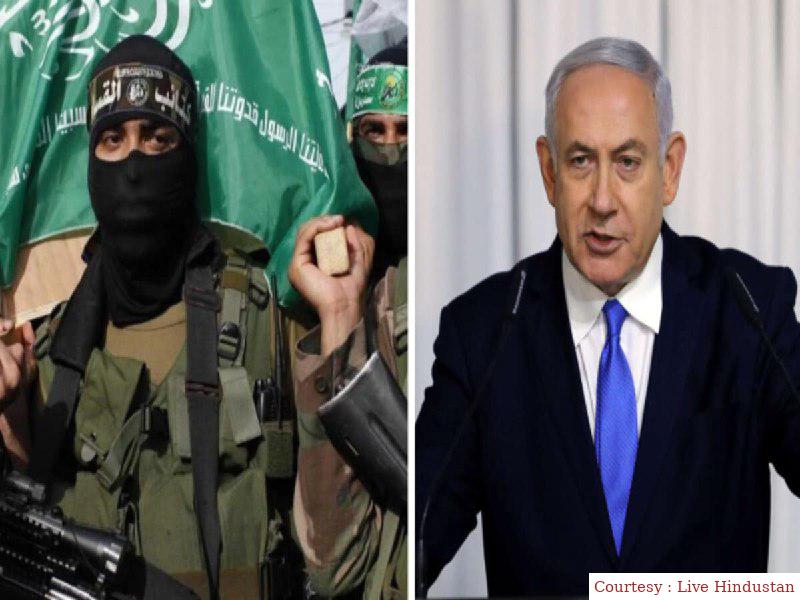 हमास ने इजरायल के सामने रखी नई शर्त, 7000 फिलिस्तीनीयों को रिहा करने की कही बात।