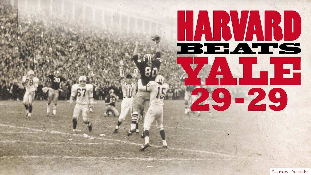 Harvard Beats Yale 29-29