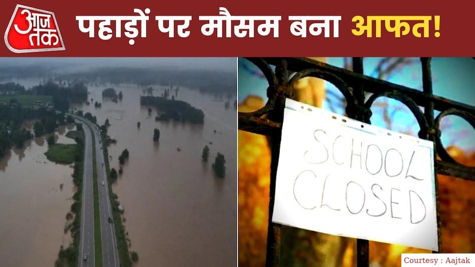 हिमाचल उत्तराखंड में फिर तबाही