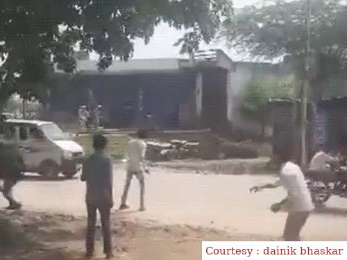 Home guard killed in a bullet fired in a crowd of Brajmandal Yatra in Haryana.