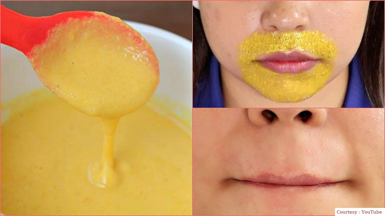Home remedies to remove unwanted hair of upper lips