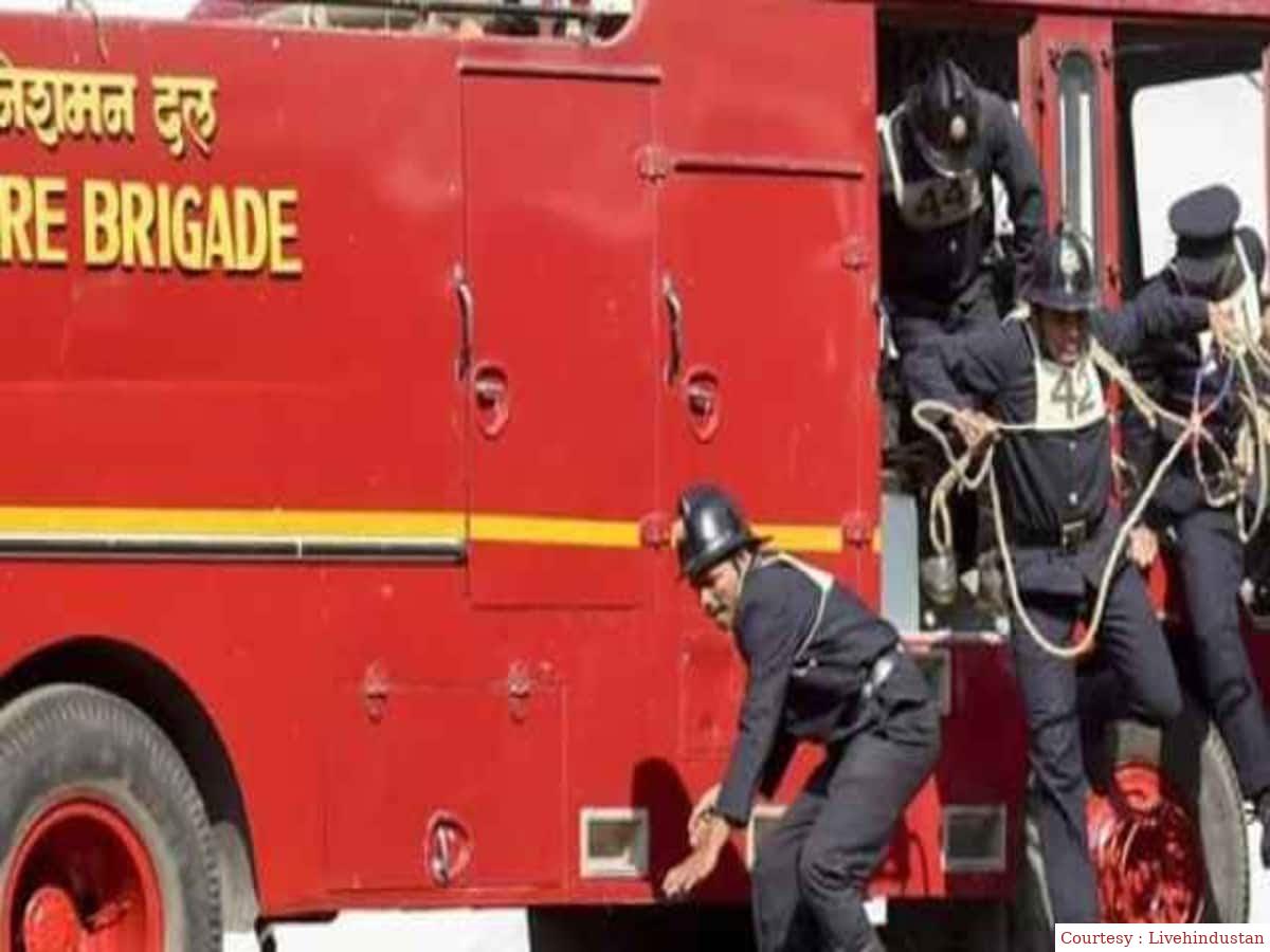 House on fire in Pitampur, Delhi, 5 killed