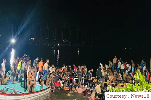 Houseboat capsizes in Kerala, 22 people feared dead