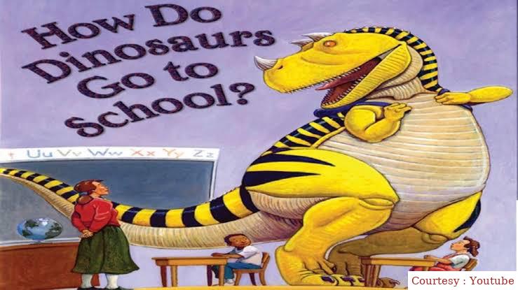 How Do Dinosaurs Go To School?
