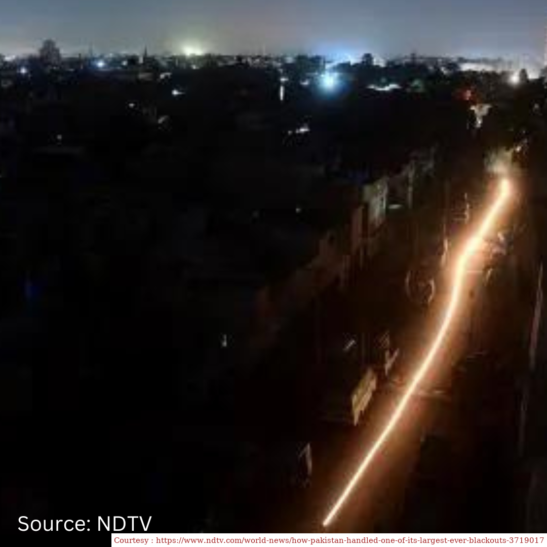 How Pakistan Handling one of the Largest-Ever blackouts