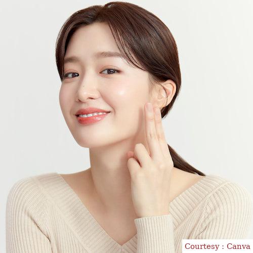 How to make the face shiny