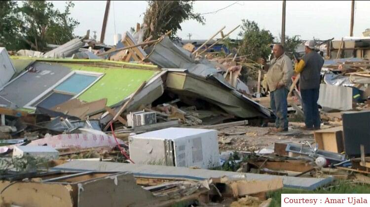 Hurricane havoc in America.