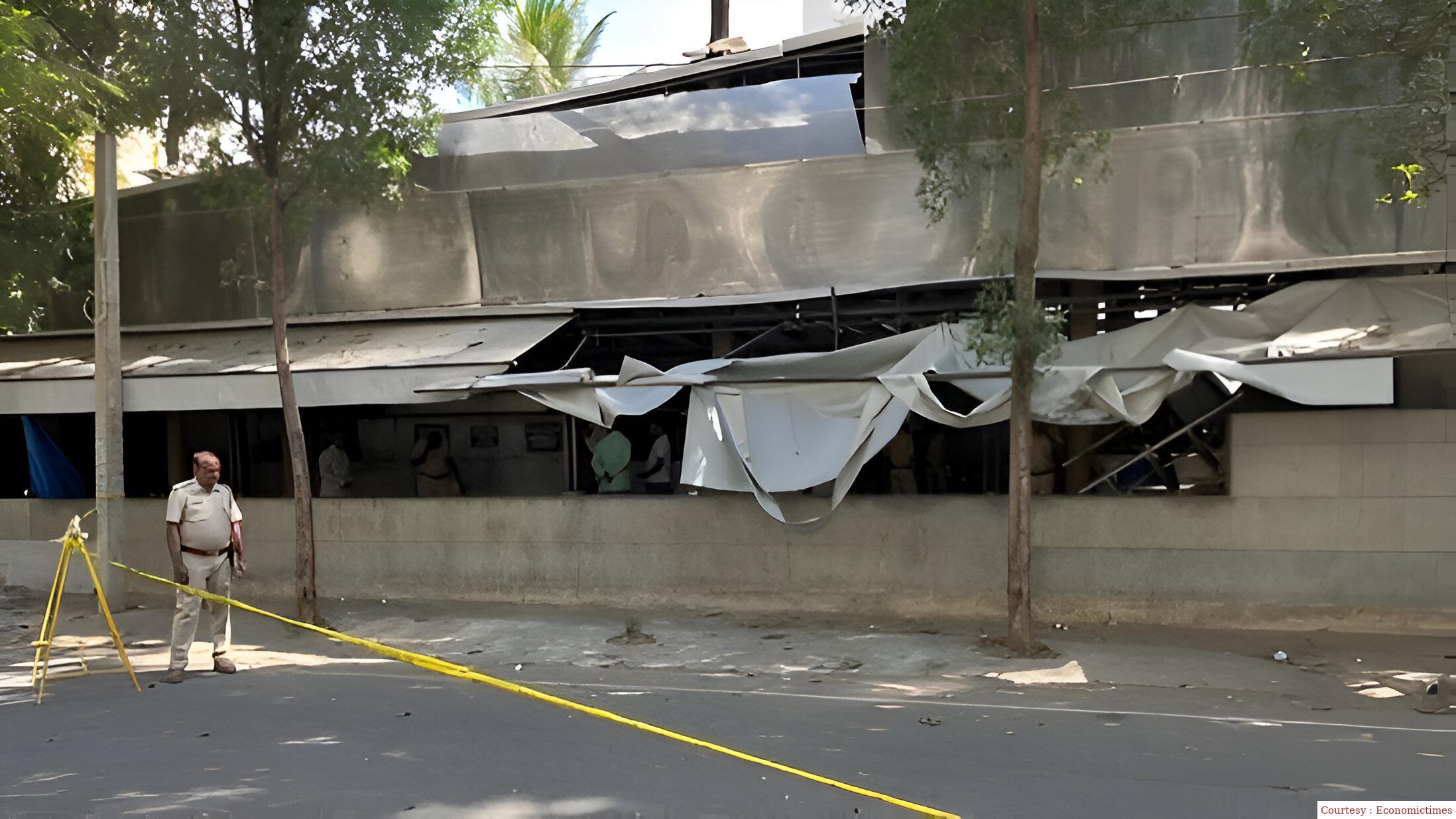 IED blast at Rameswaram Cafe in Bangalore