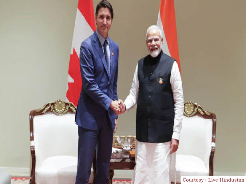 Improvement in relations between India and Canada, e-visa service launched again for Canadian citizens.