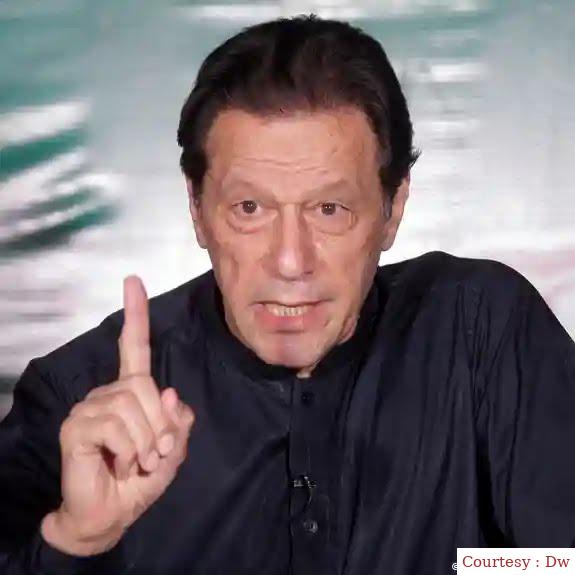 Imran, who was imprisoned in jail, gave a speech from AI