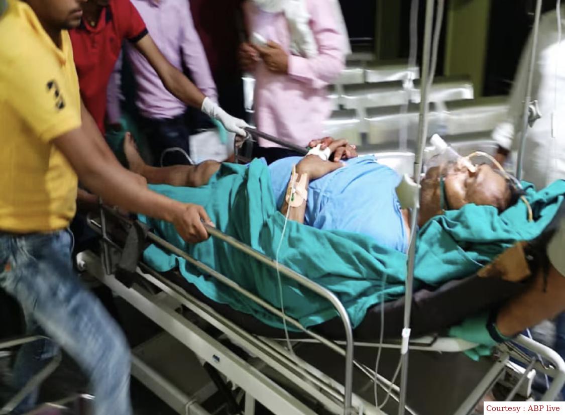 In Motihari, his own business partner was shot, there was a dispute in money transactions