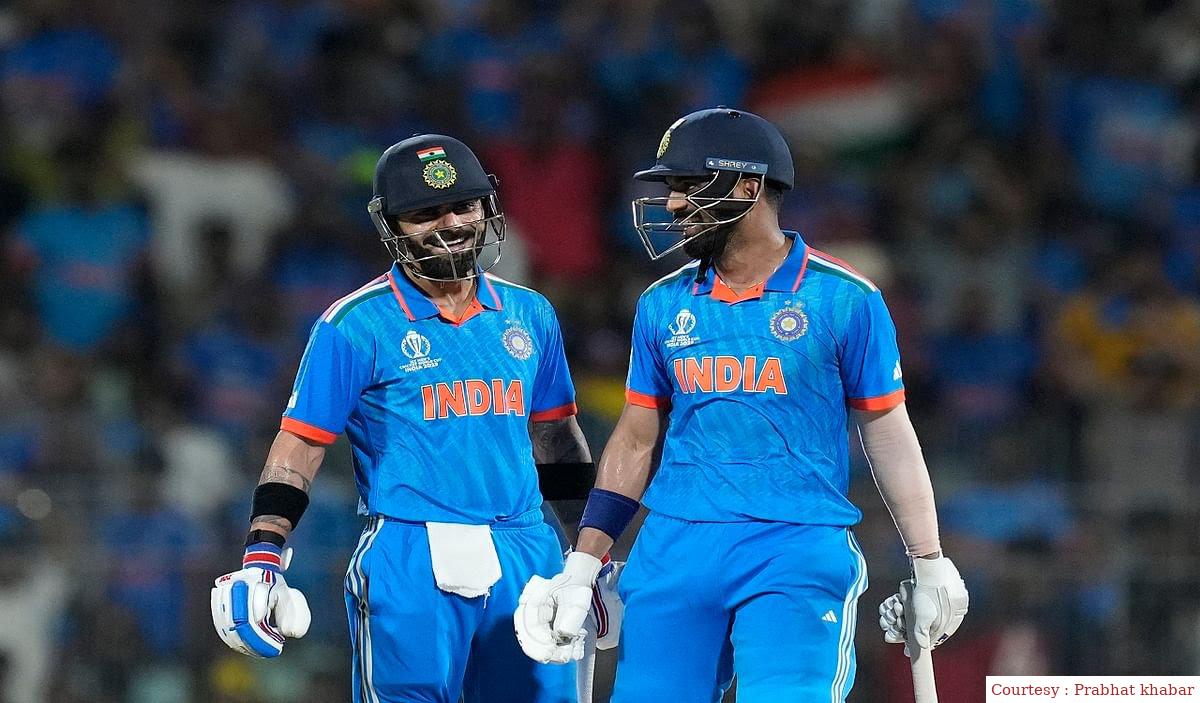 वर्ल्ड कप के पहले मैच में इंडिया ने ऑस्ट्रेलिया को हराया।