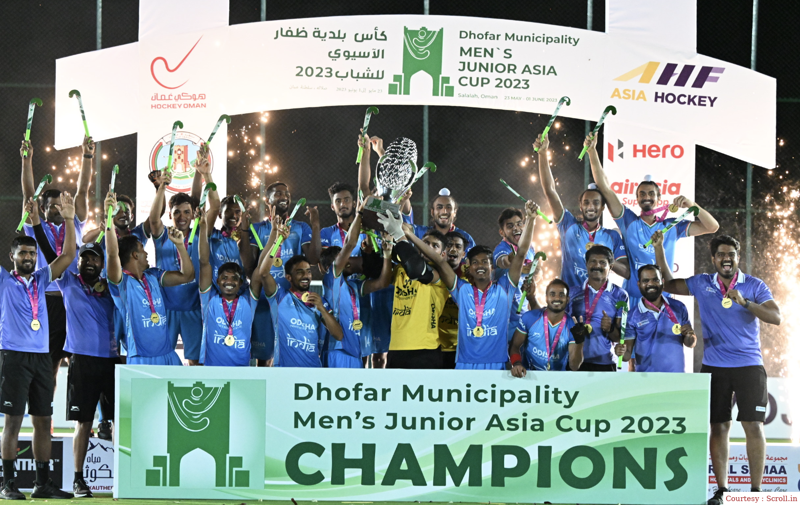 India defeated Pakistan won the title of Junior Asia Cup.