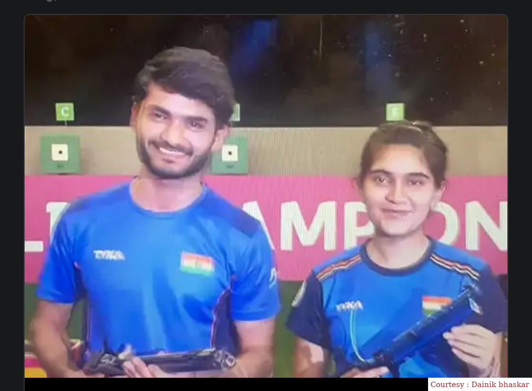 India gets gold in the World Shooting Championship