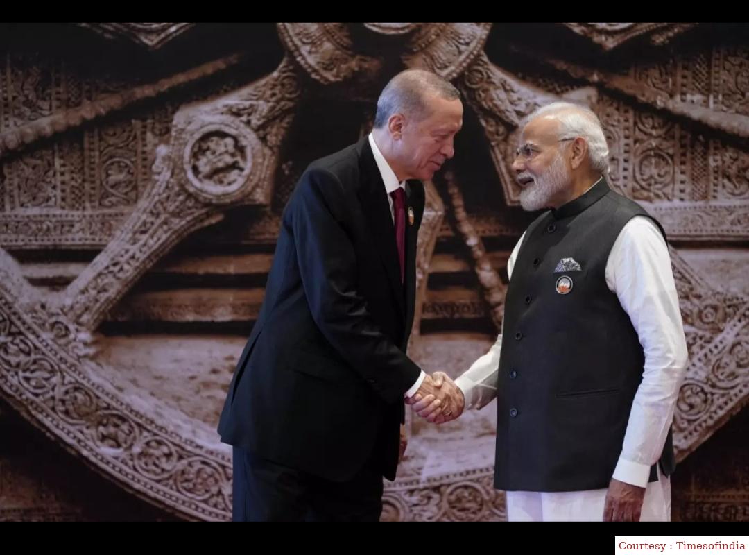 इंडिया- मिडिल ईस्ट इकोनॉमिक कॉरिडोर से तुर्की नाराज