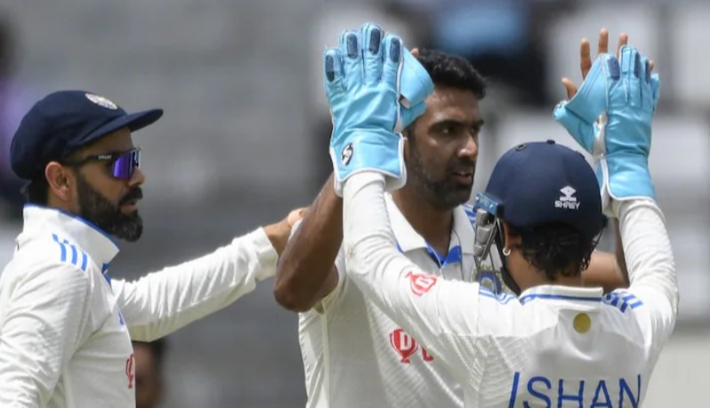 India vs West Indies on 2nd Test and a Day 4 Highlights