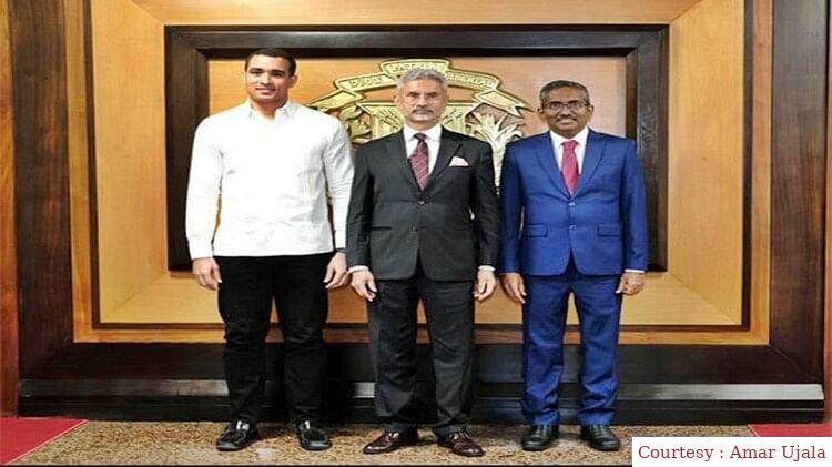 भारत के विदेश मंत्री की सेंटो डोमिंगो की यात्रा।