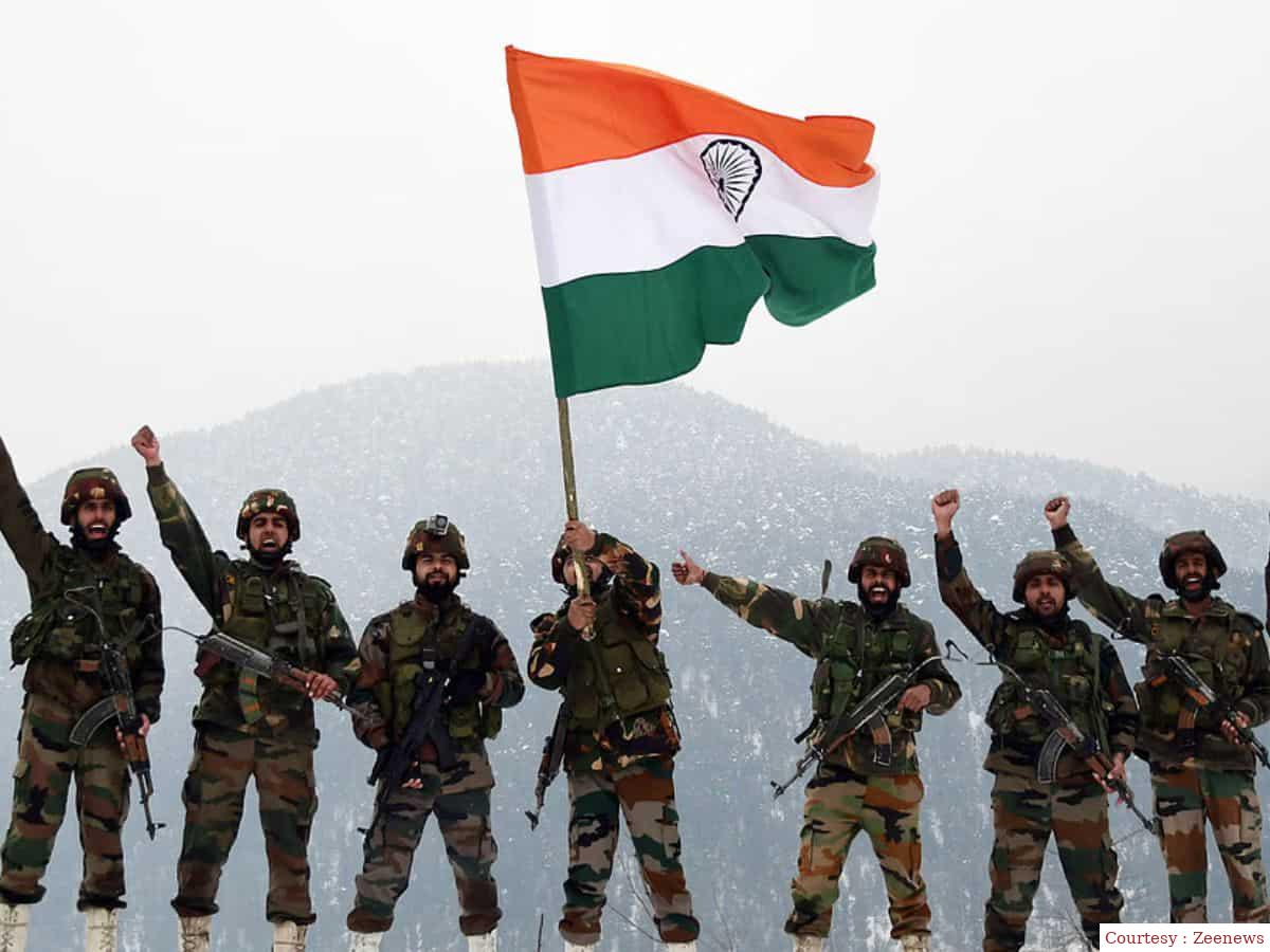 भारतीय सेना दुनिया में चौथी सबसे ताकतवर सेना।