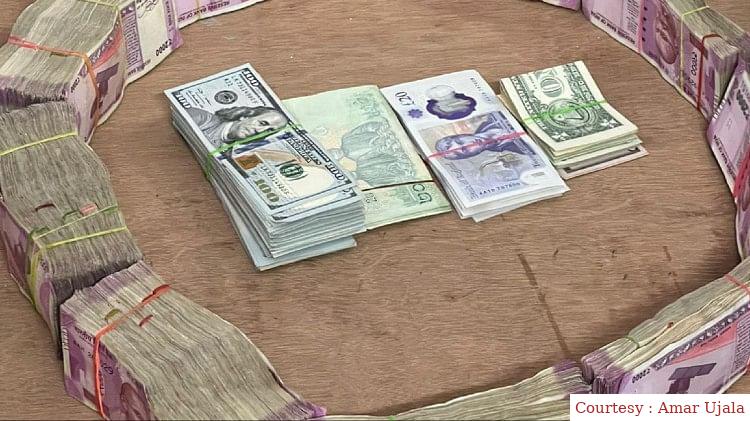 Indian citizen of Chinese origin arrested with 3.15 million foreign currencies.