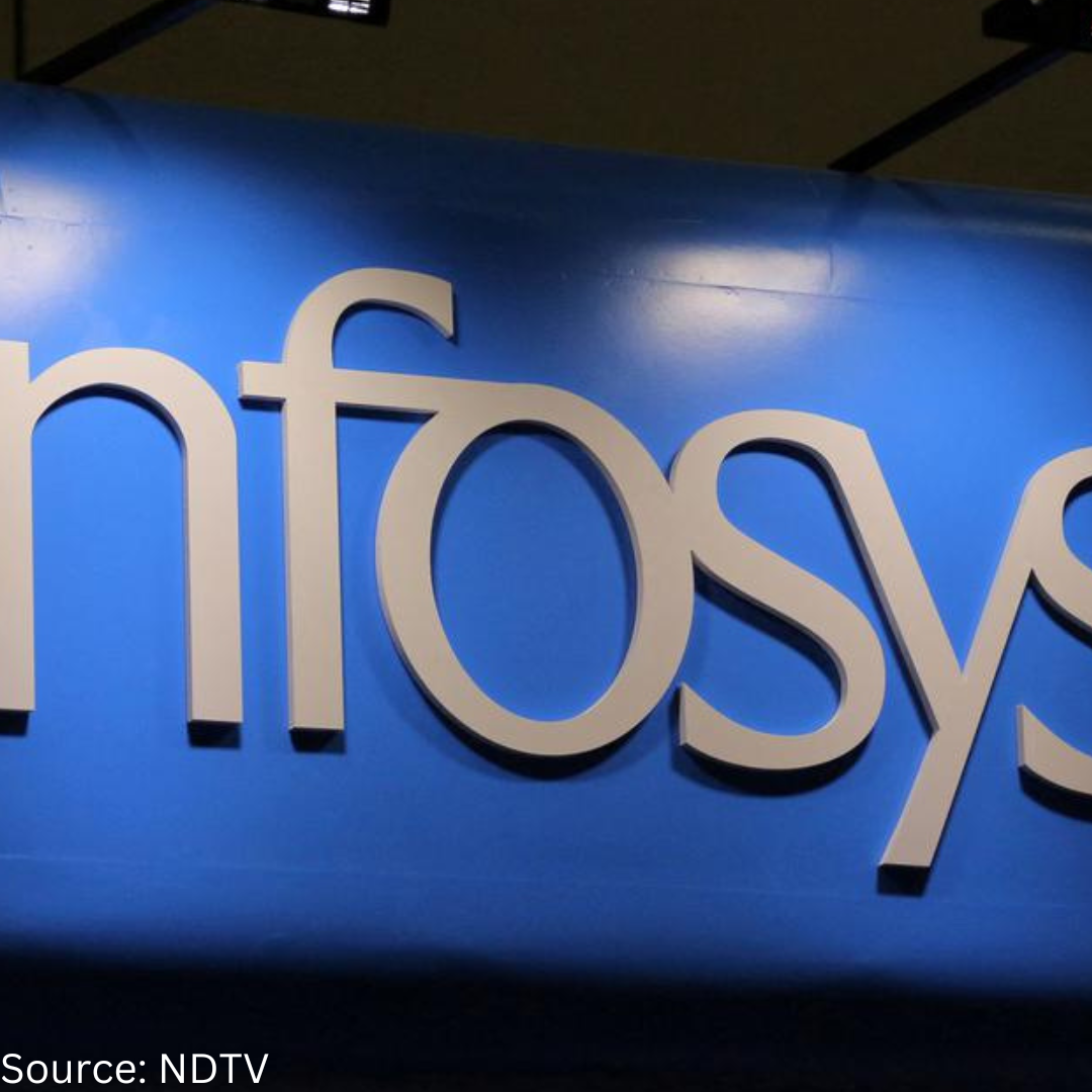 Infosys shared a tumble of about 15% in early trade with m-cap declines