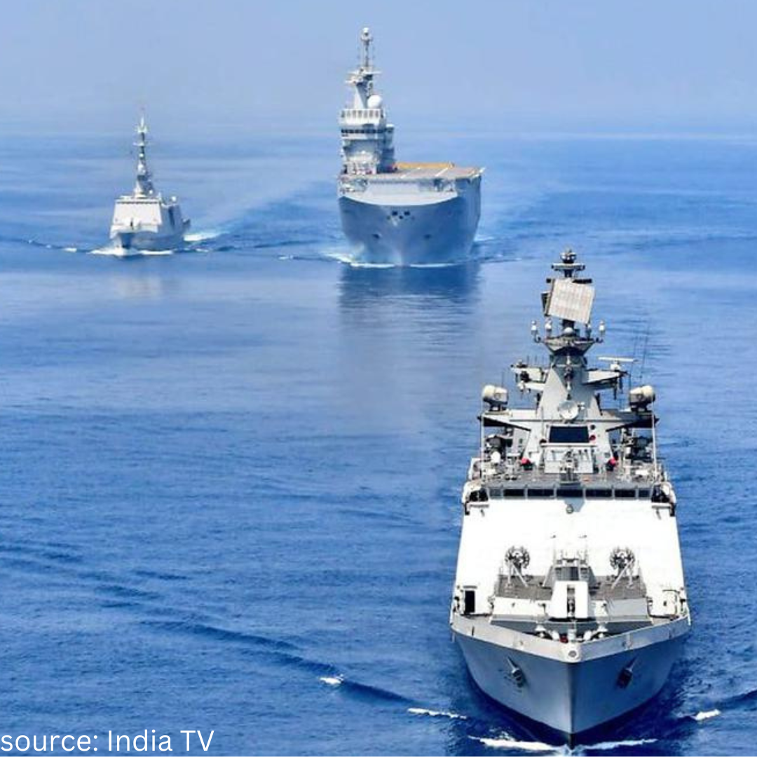 INS Sahyadri joining maritime exercise for French Navy