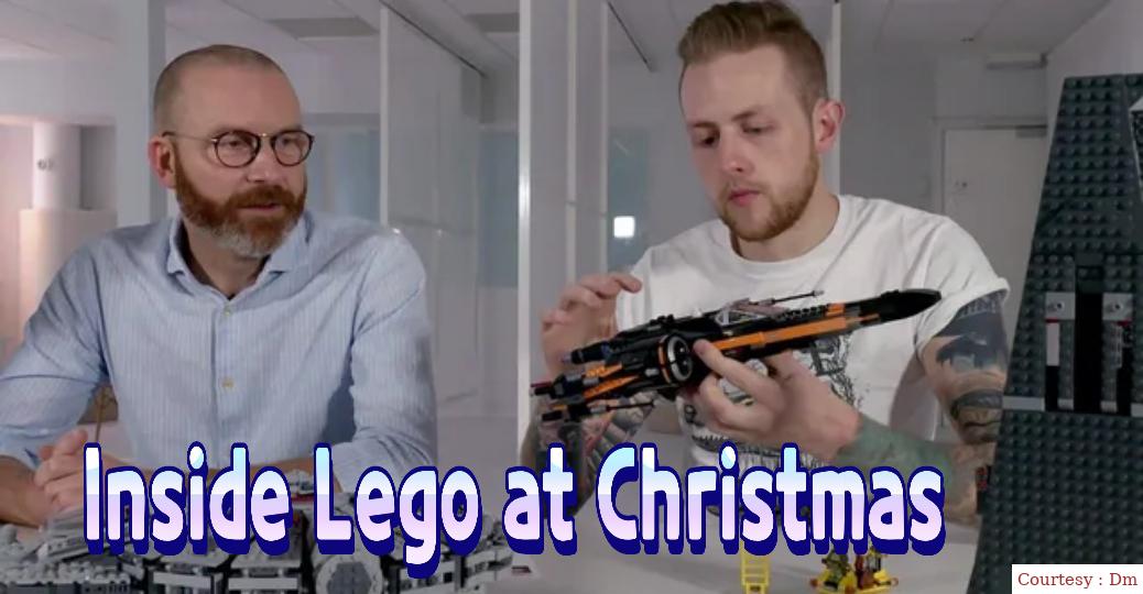 Inside Lego at Christmas