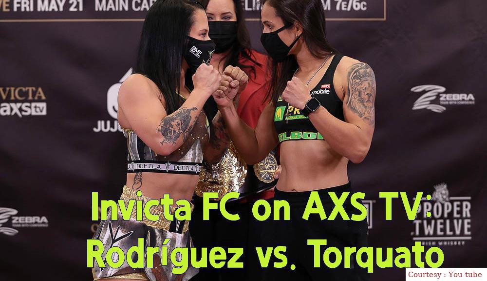 Watch Free  Invicta FC on AXS TV: Rodríguez vs. Torquato Full Movie Online