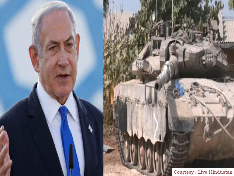 Israel is preparing to start a ground attack in Gaza, deployed to Mercwa tank on the border.