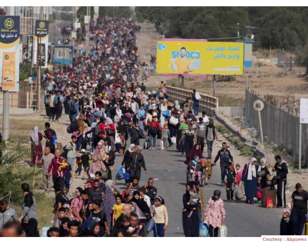 इज़राइल ने गाज़ा के तीन अस्पतालों को घेरा