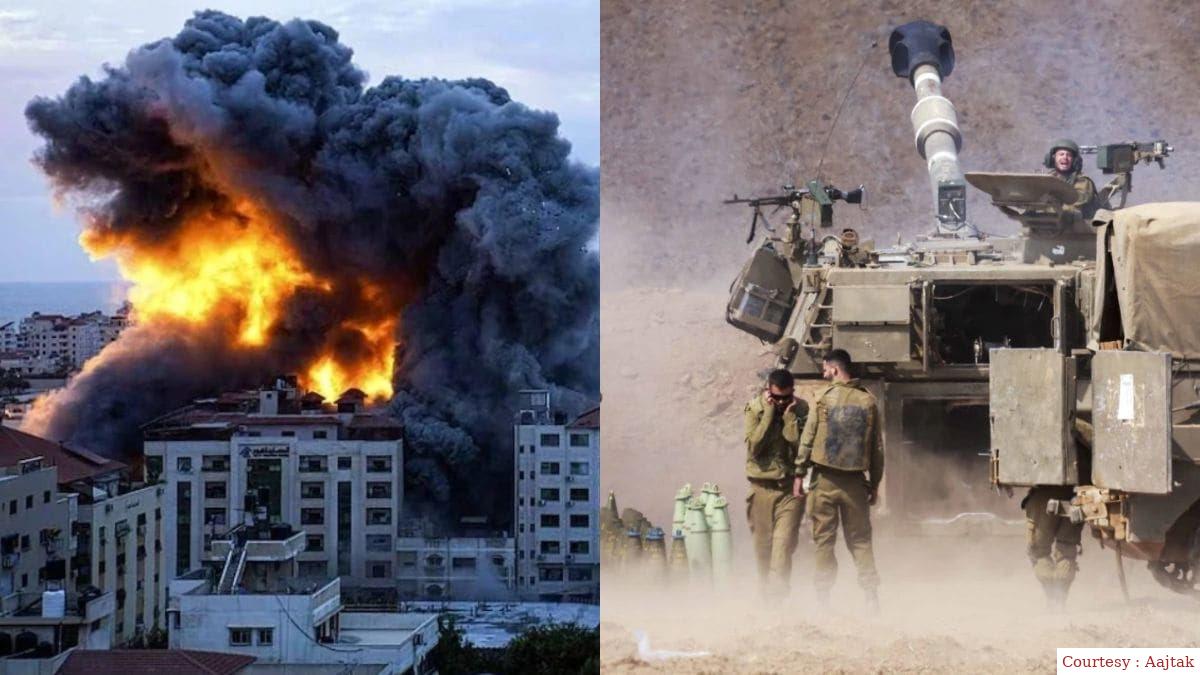 गाज़ा की सबसे पुरानी मस्जिद पर इज़राइल का हमला