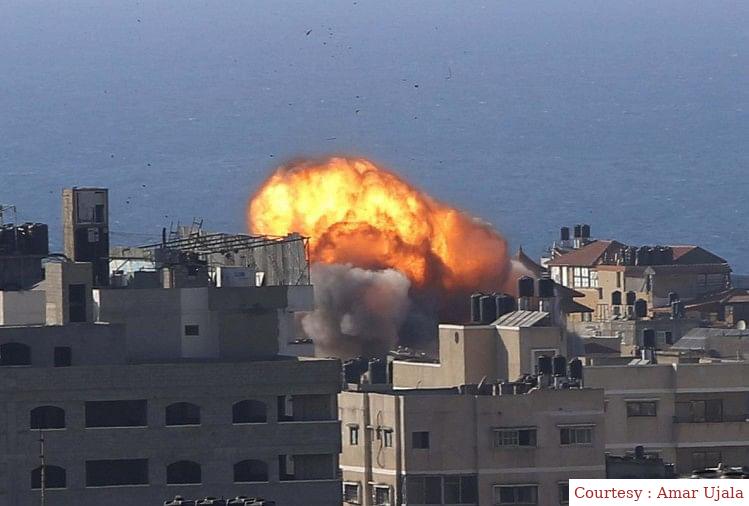 Israels attack on Philistan.