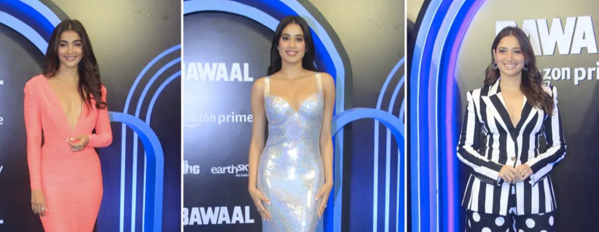 Janhvi Kapoor and Tamannaah with Pooja Hegde leading the celeb roll