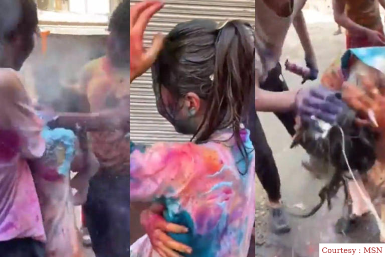 Japanese woman sexually harassed on Holi leaves the country