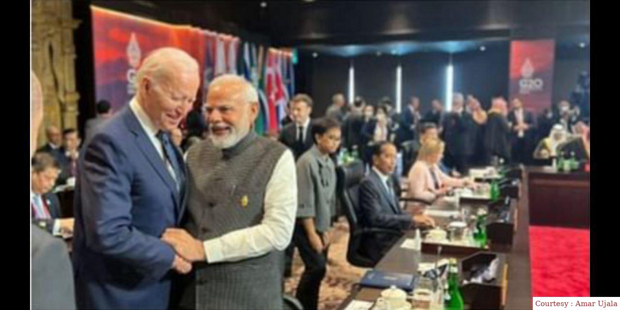 नरेंद्र मोदी को जो बाइडन का निमंत्रण।