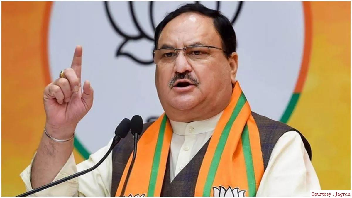 दिल्ली में भाजपा महासचिवों के साथ जेपी नड्‌डा की मीटिंग शुरू।