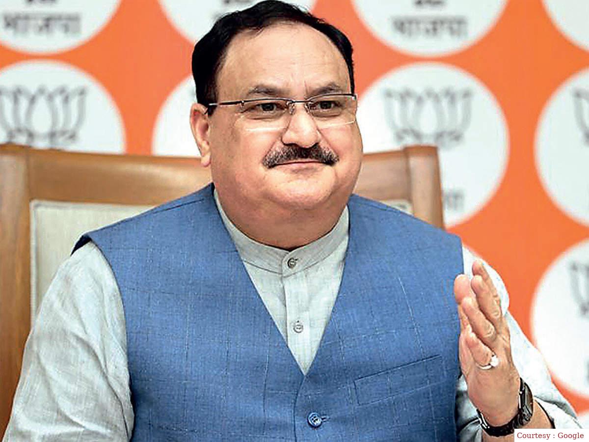 जे पी नड्डा ने पीएफआई को लेकर कांग्रेस पर साधा निशाना