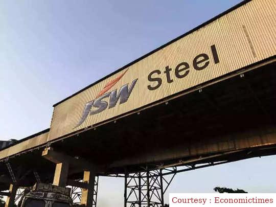 JSW स्टील के दूसरी तिमाही के नतीजे घषित, रेवेन्यू में की 7% बढ़ोतरी