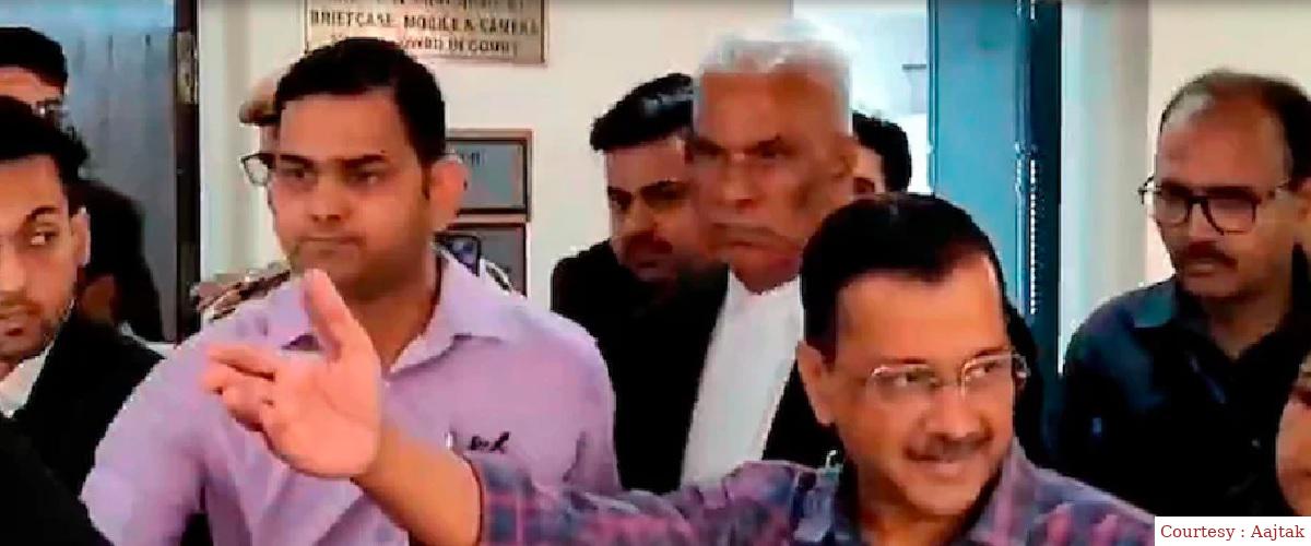 शराब घोटाला मामले में केजरीवाल  फिर से 5 दिन की ईडी रिमांड पर