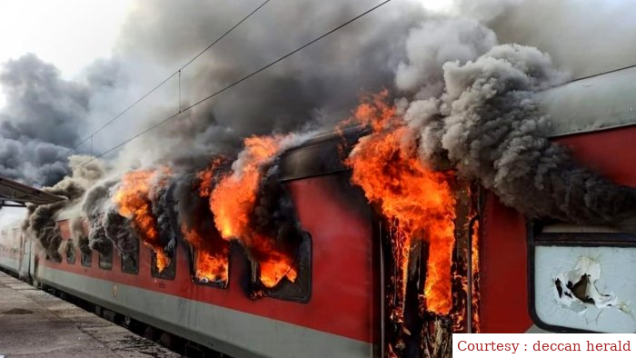 Kerala police chief says they received clues regarding the person behind train fire incident 