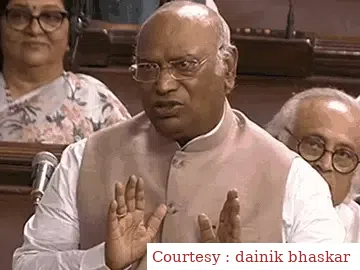 Kharge requested the Chairman not to close his mike.