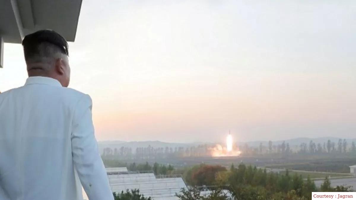 Kim Jong fired the military exercise of America and South Korea by firing ballistic missiles