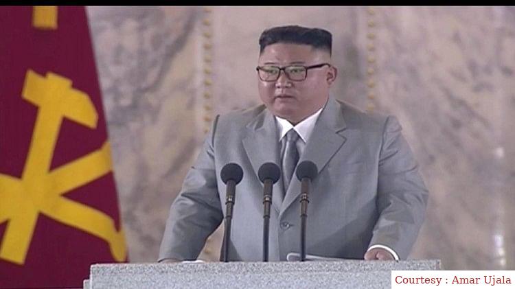 Kim Jong Un bus preparing for the attack.