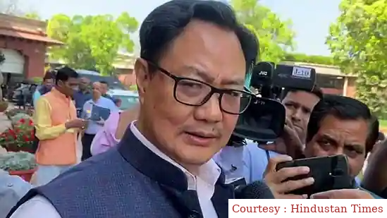 Kiren Rijiju criticized for his remarks over retired judges