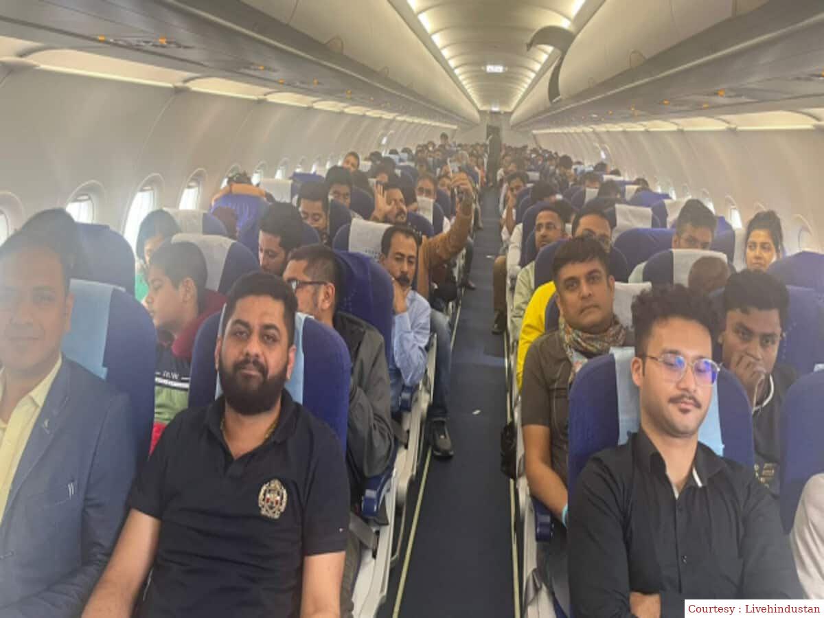 Landing in Dhaka of flight going from Mumbai to Guwahati