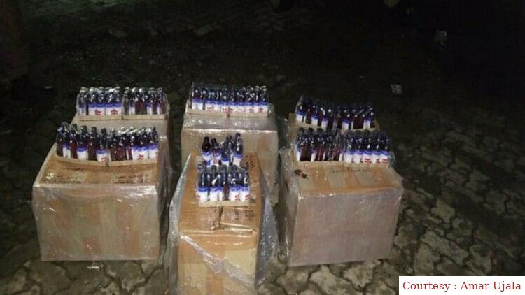 असम-त्रिपुरा सीमा पर पुलिस की बडी कारवाई,कफ सीरप से भरी ट्रक जब्त की।