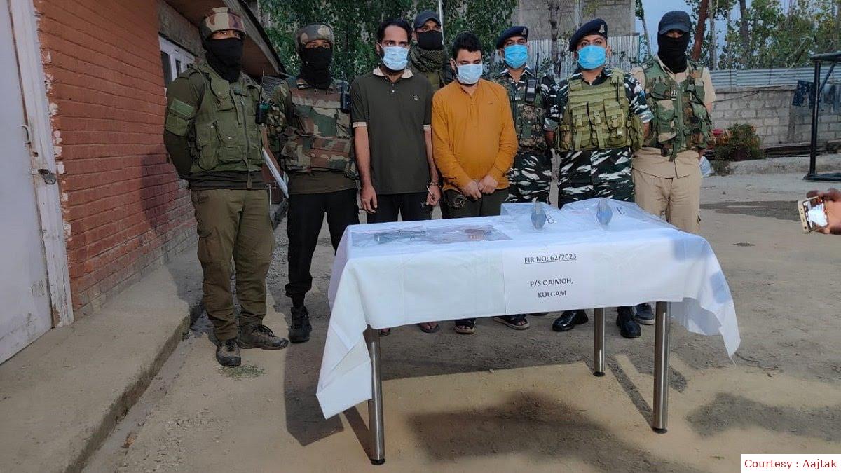 जम्मू में लश्कर ए तैयबा के 5 हाइब्रिड आतंकी गिरफ्तार