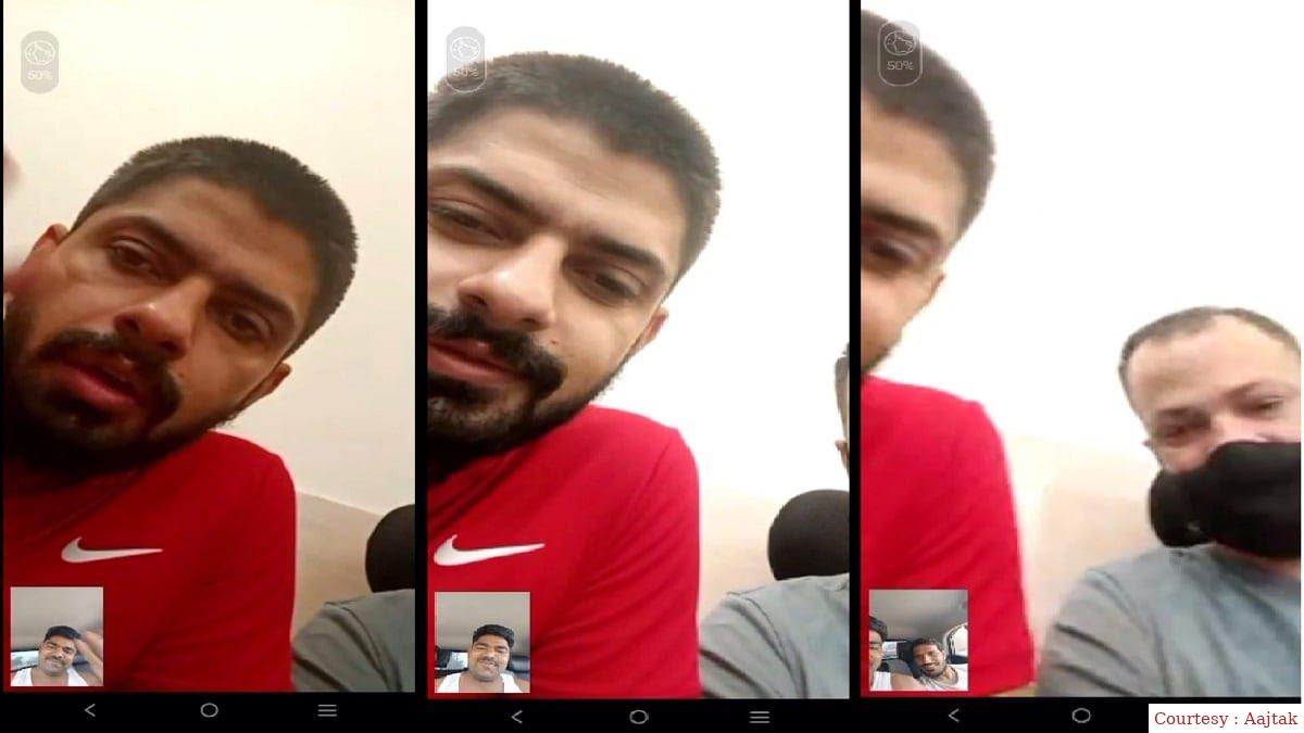 Lawrence Bishnoi videocols Monu Manesar from jail