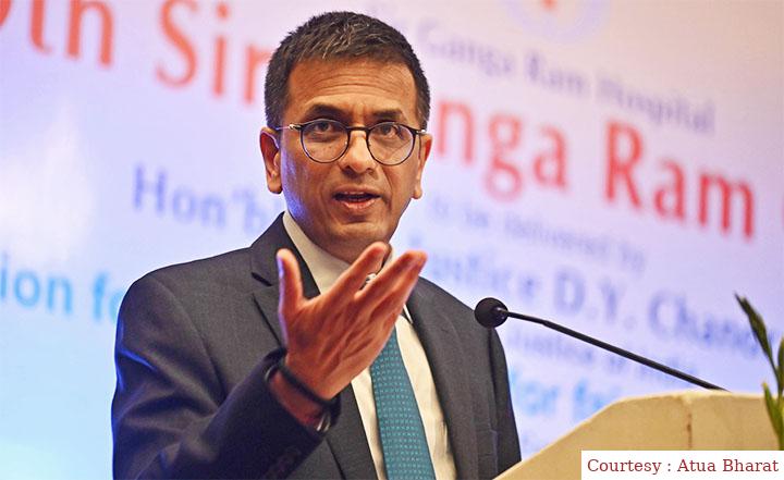 Legal system was misused in history: CJI Chandrachud